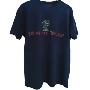Camiseta Marino-Oversize