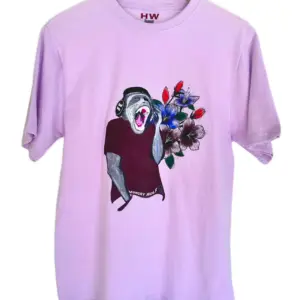 Camiseta Rosa Mono