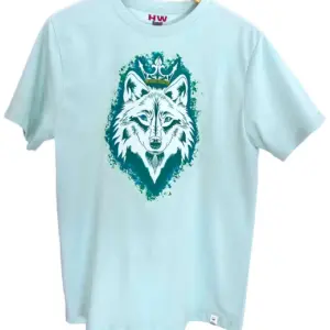Camiseta Verde-King Wolf