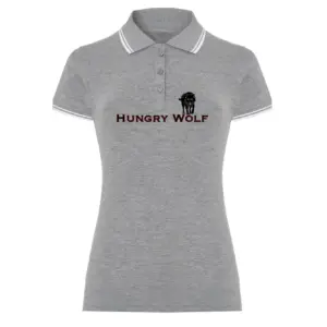 Polo Gris Mujer